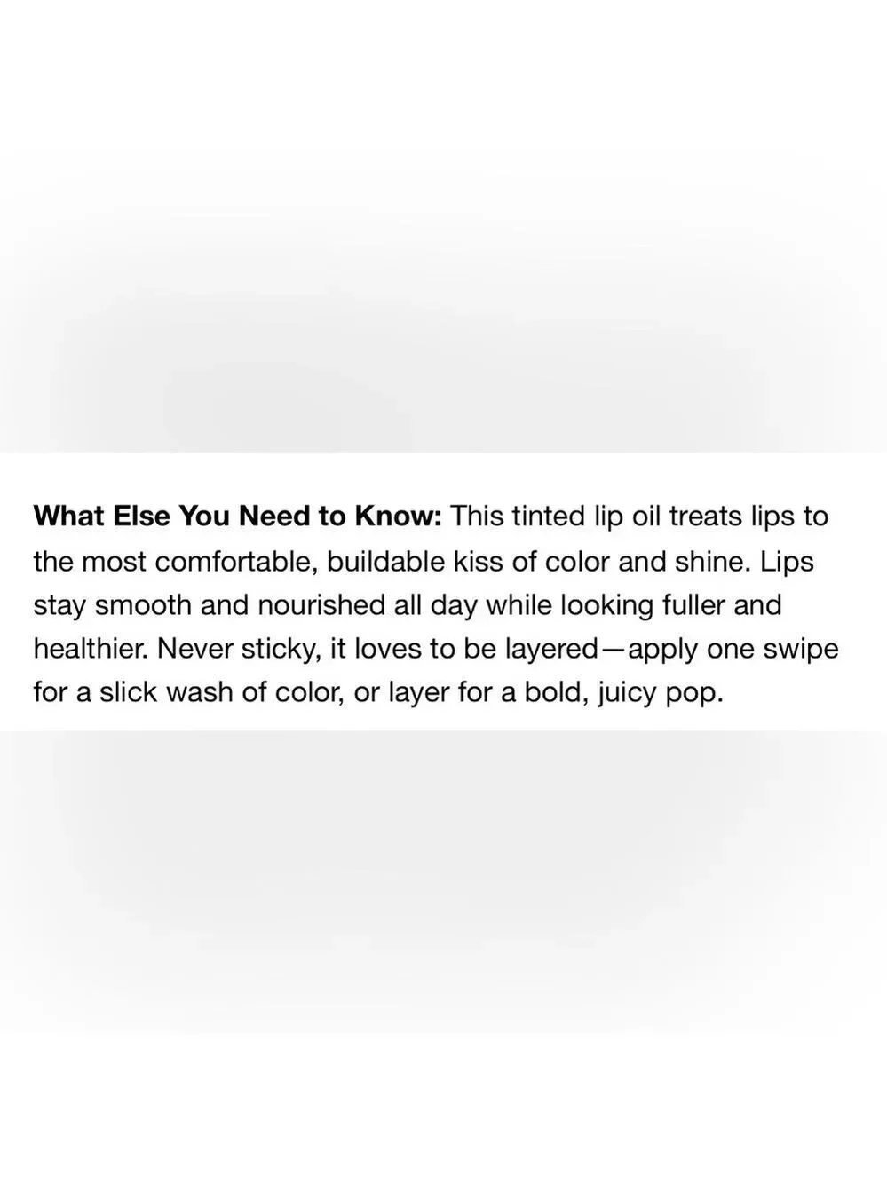 NIB Rare Beauty Soft Pinch Tinted Lip Oil in Hope